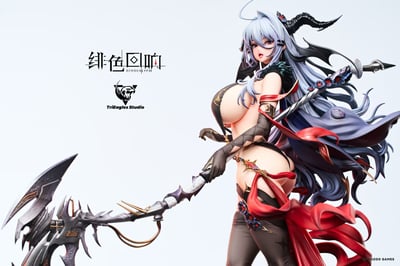 【預購】《緋色回響》系列雕像第一彈 雙版本 黛莫妮卡 X TES 正版授權11