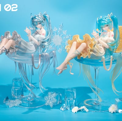 【預購】初音未來 雪未來Ver.&夏日未來Ver. X ACGN 021