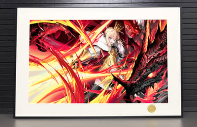 【預購】FGO《領主洛格雷斯》動漫二次元裝飾畫 X H2工作室3