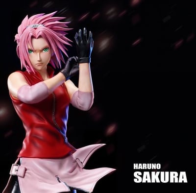 【現貨秒發】火影忍者 門神系列 喜歡鳴人的和鳴人喜歡的 春野櫻 X 巨浪模玩1