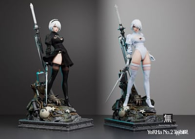 【預購】尼爾機械紀元 雙比例 2B X Anonymous無名7