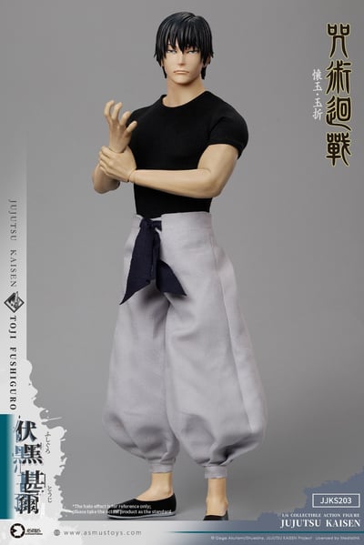 【預購】咒術迴戰 懷玉 ‧ 玉折 伏黑甚爾 (Toji Fushiguro) JJKS203A 阿司馬玩具 1/6 X ASMUS TOYS4