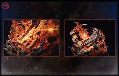 【現貨秒發】海賊王 大型雕像第二彈 香吉士vs疫災奎因Queen X Fantasy幻想屋4