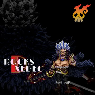 【預購】海賊王 洛克斯海賊團第一彈 洛克斯·D·吉貝克 X A+研究所3