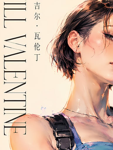【預購】生化危機《水彩吉爾》遊戲動漫裝飾畫&冰箱貼 X 巴洛克工作室5