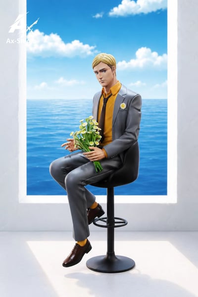 【預購】進擊的巨人 椅子系列第二彈 團長艾爾文 X AA+AX工作室2