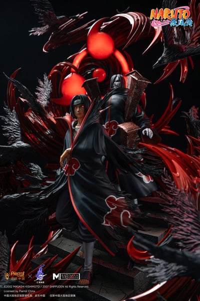 【補款】《火影忍者疾風傳》曉組織 宇智波鼬 雕像 X 雲頂摘星工作室＆皮樂中國 正版授權8