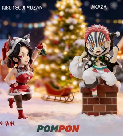 【預購】鬼滅之刃 無慘女裝版&暗黑聖誕老人猗窩座 X PomPon-Studio1