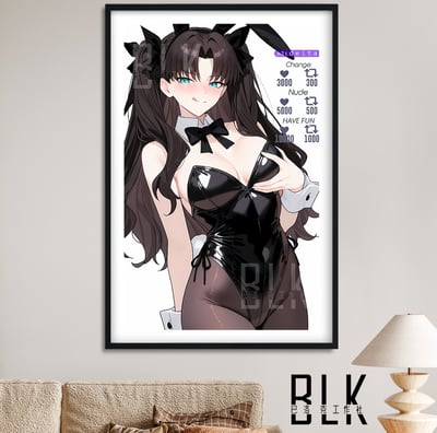 【預購】Fate/stay《數值遠阪凜》動漫裝飾畫&冰箱貼 X 巴洛克工作室1