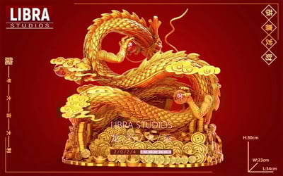 【現貨秒發】七龍珠 龍行大運 招財神龍 X LIBRA4