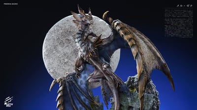 【預購】魔物獵人 雙版本 原初爵銀龍 X Roaring Wild5