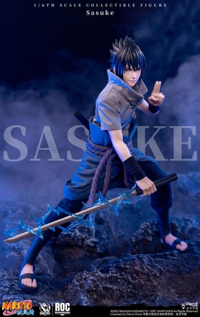 【預購】《火影忍者 疾風傳》1/6可動人偶 ROC-018 Sasuke宇智波佐助 X ROCKETTOYS8