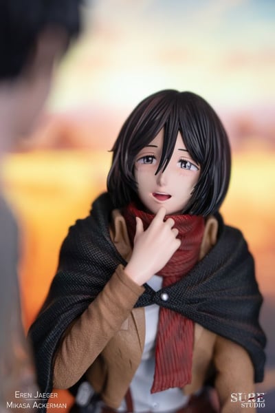 【代購】進擊的巨人 艾倫 三笠 圍巾2.0 X SURE Studio4