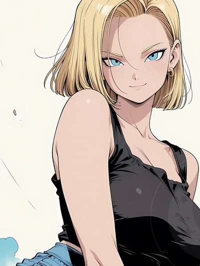 【預購】七龍珠《蹲姿18號》裝飾畫 X 星空工作室5