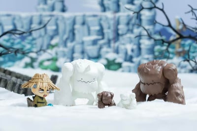 【售罄展示追加請私訊客服@toystationtw】楓之谷 冒險島 雪人 X YMG2