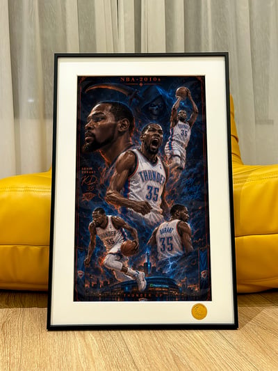 【預購】NBA《王朝杜蘭特》裝飾畫 X 星空工作室2