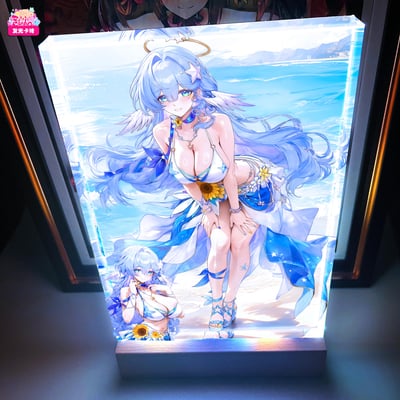 【預購】海風吹吹 知更鳥發光卡磚 X 阿喵畫社1