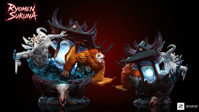 【預購】咒術迴戰 場景系列—“伏魔御廚子”地台 X Zzz-Studio16