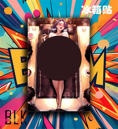 【預購】美麗新世界《日料金美庭》韓漫動漫裝飾畫&冰箱貼 X 巴洛克工作室3