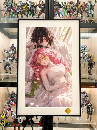 【預購】鬼滅之刃 無限城篇《蛇戀婚紗》動漫裝飾畫 X 星空工作室2