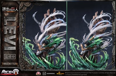 【預留】《進擊的巨人第三季 》利威爾兵長 X ThreeArtisan 正版授權11