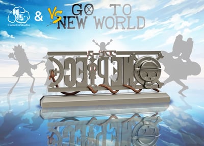 【預購】海賊王 立牌 X VS+咖馬5