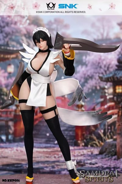 【售罄展示追加請私訊客服@toystationtw】KID KING 可動人偶KKP006 侍魂 曉 伊呂波 X SNK 正版授權6