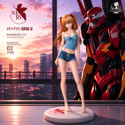 【預購】Eva新世紀福音戰士 明日香·都市私服 X 灰姑娘工作室1