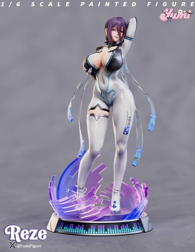 【預購】鏈鋸人 雙版本 膠衣蕾塞 X Yumi figure2
