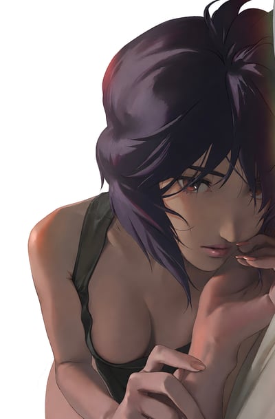 【預購】攻殼機動隊《草薙素子》動漫裝飾畫 X H2工作室4