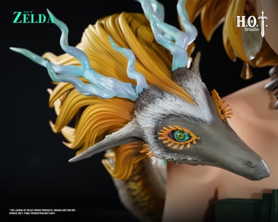 【預購】《薩爾達傳說：王國之淚》雙比例 塞爾達公主半身像 X HOT-Studio15