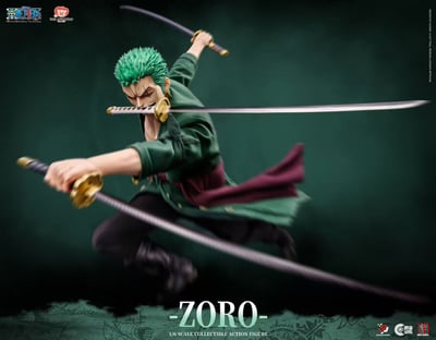 【預購】海賊王 鉑金矽膠可動人偶 雙版本 羅羅諾亞·索隆 X 集美殿堂 正版授權6