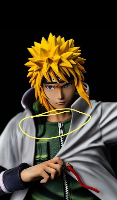 【售罄展示追加請私訊客服@toystationtw】火影忍者 經典名場面 波風水門&玖辛奈 X 圓火工作室9