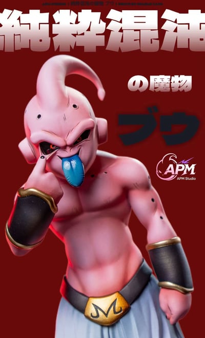 【售罄展示追加請私訊客服@toystationtw】七龍珠 共鳴系列Buu第一彈 魔人小布歐吐舌 X APM-Studio2