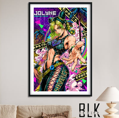 【預購】JOJO的奇妙冒險《塗鴉徐倫》動漫裝飾畫&冰箱貼 X 巴洛克工作室1