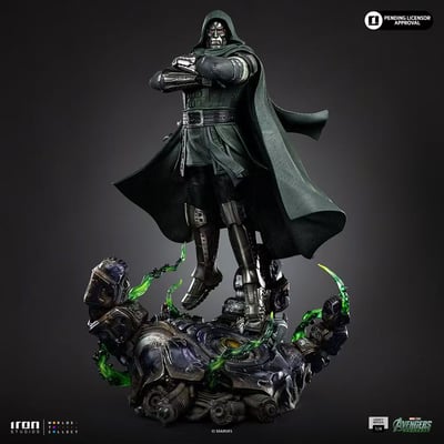 【售罄展示追加請私訊客服@toystationtw】Marvel漫威 Doctor Doom 毀滅博士 MARCAS143226-14 X Iron-Studio3