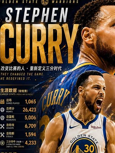 【預購】NBA《數據Curry》裝飾畫&冰箱貼 X 巴洛克工作室5
