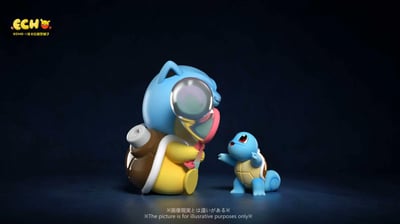 【預購】寶可夢 初代御三家變裝皮卡丘 X ECHO皮卡丘模型鋪子7