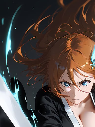 【預購】死神《織姬隊長》動漫裝飾畫&冰箱貼 X 巴洛克工作室4