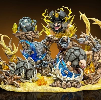 【售罄展示追加請私訊客服@toystationtw】寶可夢 隆隆岩家族進化集合 X PPAP1