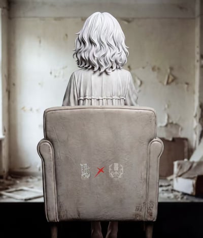 【預購】生化危機9 輕奢級別收藏作品003 艾米麗 X 浮光+霧霾工作室4