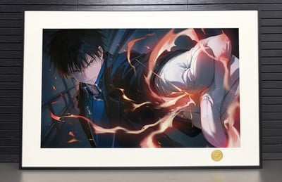 【預購】鋼之煉金術師《羅伊馬斯坦》動漫裝飾畫 X H2工作室3
