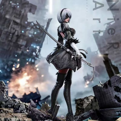 【預購】尼爾自動人形 1/6系列典藏手辦—2B X Imagination(YY)1