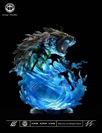 【現貨秒發】火影忍者 真男人之戰 凱vs鬼鮫 X 巨浪模玩3