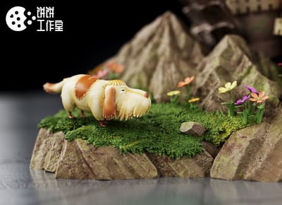 【補款】宮崎駿 霍爾的移動城堡 雙人組系列場景第八彈 霍爾&蘇菲 X 餅餅-Studio9