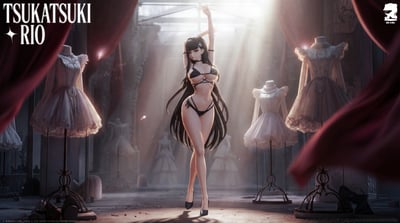 【預購】碧藍檔案 調月莉音 1/6比例雕像 X BB Girl1