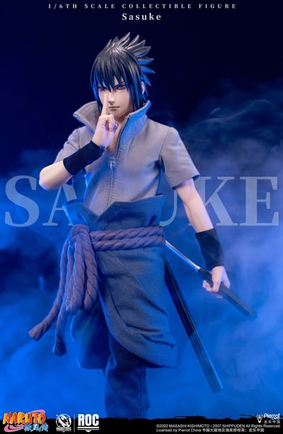 【預購】《火影忍者 疾風傳》1/6可動人偶 ROC-018 Sasuke宇智波佐助 X ROCKETTOYS7
