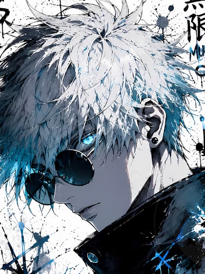 【預購】咒術迴戰《無限五條悟》動漫裝飾畫 X 星空工作室5