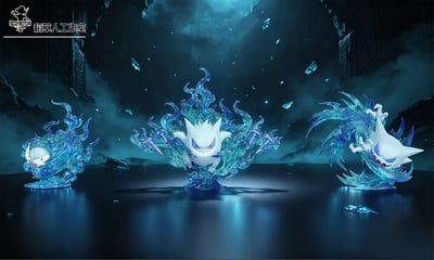 【預購】寶可夢 多版本 耿鬼進化組 X 稻草人工作室3