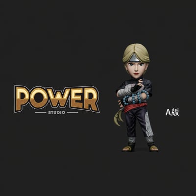 【預購】火影忍者 雙版本 人柱力—由木人 X Power-Studio1